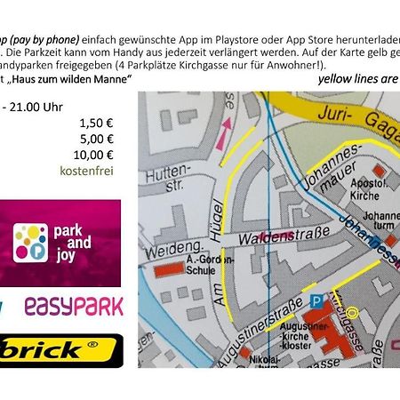 Haus Zum Wilden Manne Villa Ерфурт Екстериор снимка
